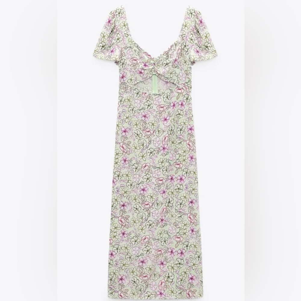 Beautiful flower dress